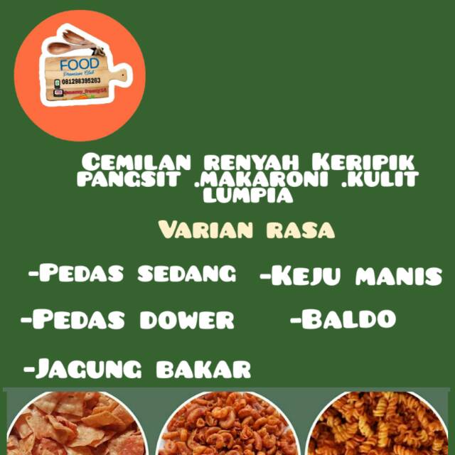 

Makaroni garing cemilan anti galau