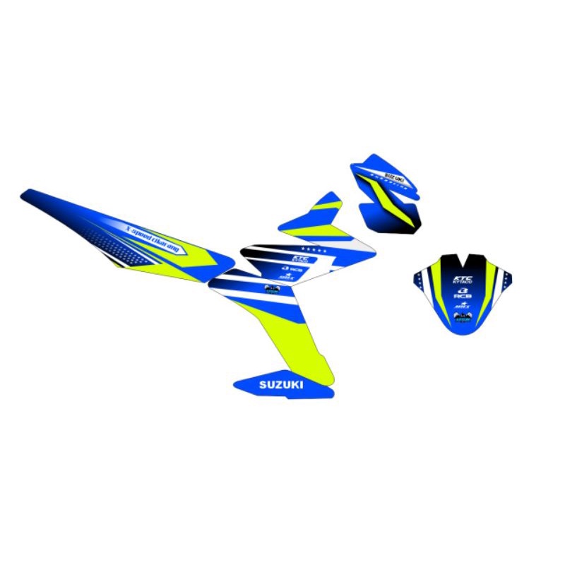 DECAL ROADRACE Satria Fu injeksi