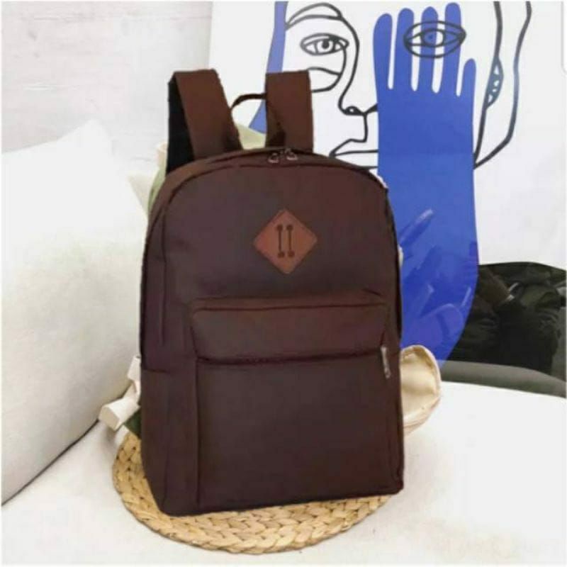 tas Ransel Cowok / Tas Kuliah / Tas Sekolah / Tas Distro Rover Pack-Coklat