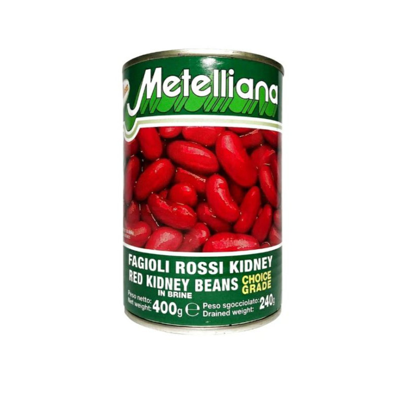 

METELLIANA Fagioli rossi Red Kidney bean 400gr & 2600 gr