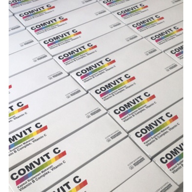 Ready stock  Comvit C 1 box isi 100