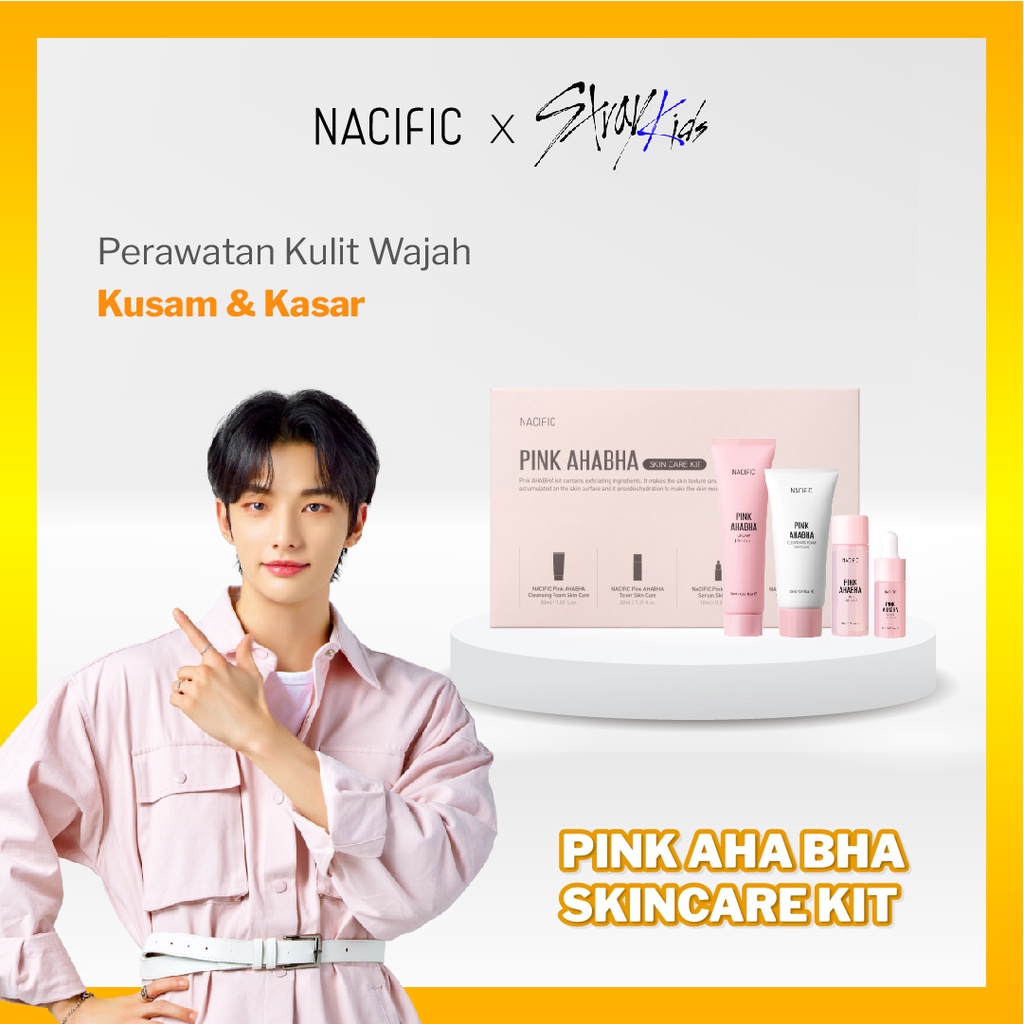 Nacific Pink AHA BHA KIT Skin Care RENEW