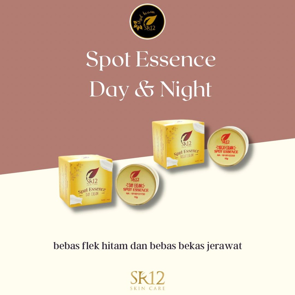 Spot Essence SR12 - Krim Muka Sr12 - Menghilangkan Jerawat dan Flek Hitam - Cream Spot
