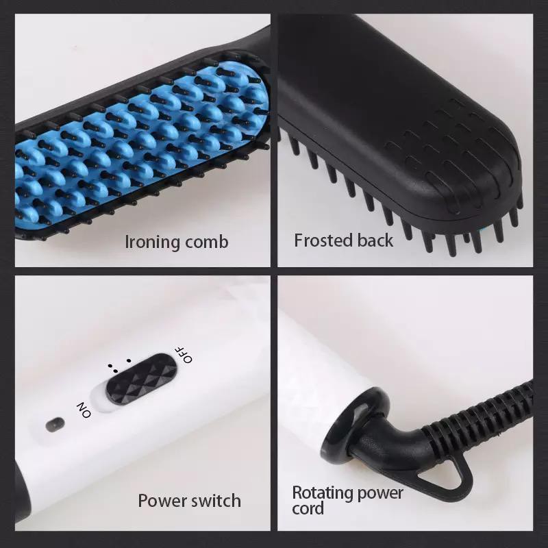 New Hair &amp; Beard Straightener For Men Brush Catok Sisir Pelurus Model Catokan Rambut Pria