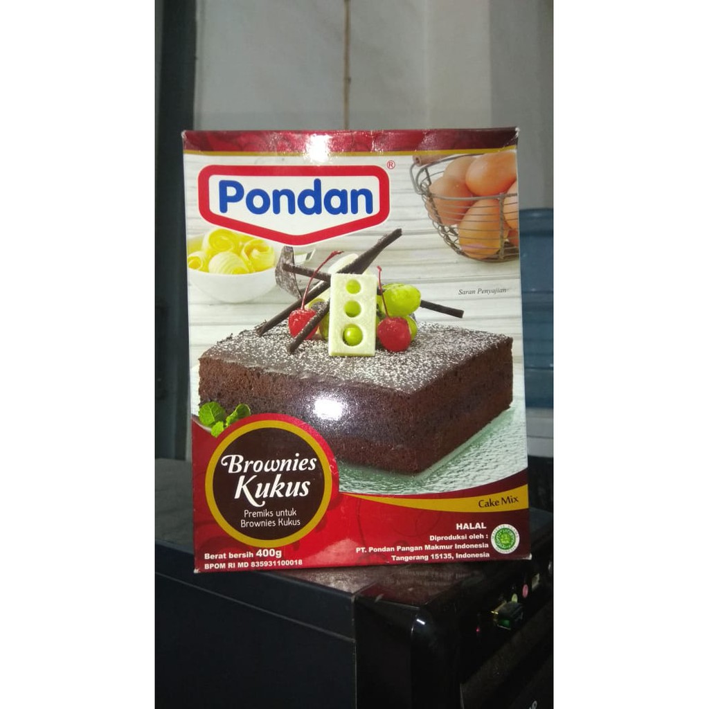 

Pondan Brownies Kukus 400gram