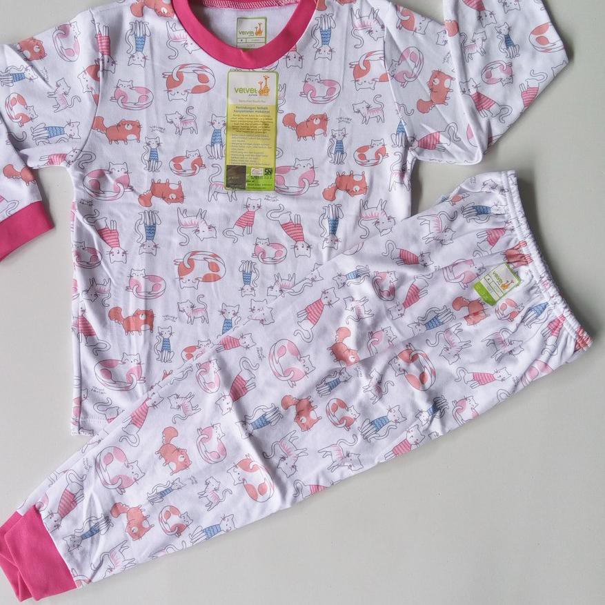 _ JC2 Velvet Junior Piyama Girl Bunny - Baju Tidur Anak Terbaru ✅