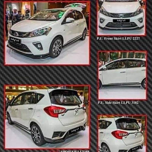 Dijual body kit gear up fullset Myvi SIRION 2018 Murah