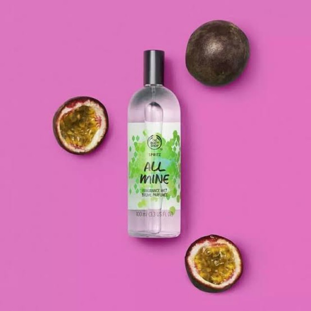 Official The Body Shop Bodymist All mine
