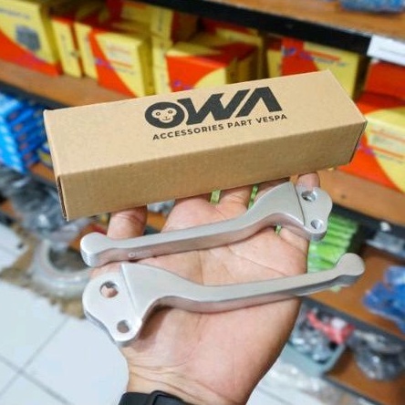Handle Rem Belakang Skuter Klasik Polish untuk Vespa PX Excel Exclusive Super Sprint Non Cakram