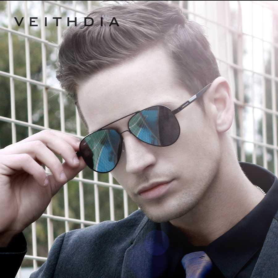 Best Seller ! Veithdia Kacamata Photochromic UV Polarized Sunglasses - 6699