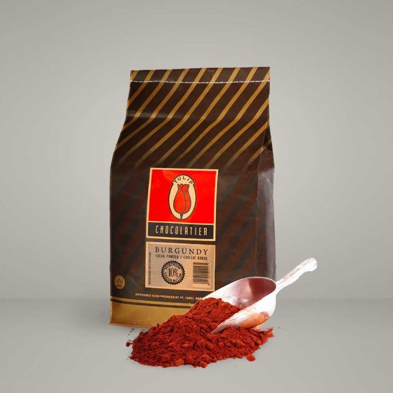 

TULIP BURGUNDY COCOA POWDER KEMASAN ECER 1KG