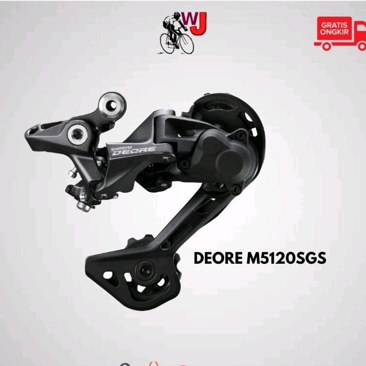 RD DEORE M5120 SGS SHIMANO 10/11 SPEED ORIGINAL