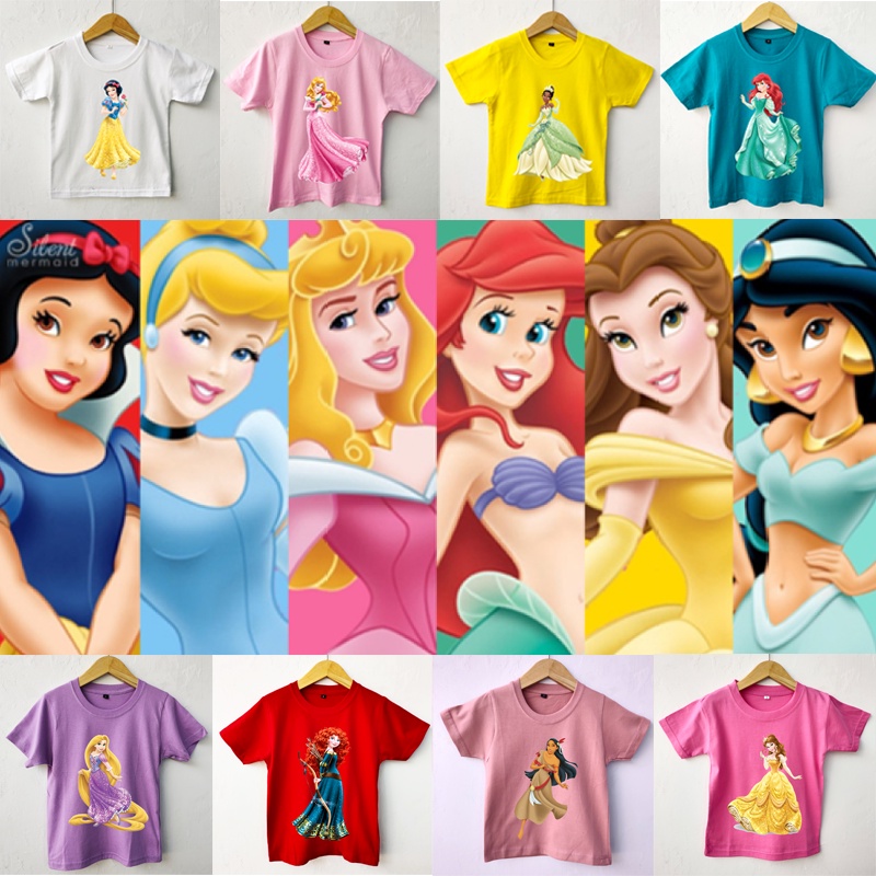 Kaos anak perempuan PRINCESS