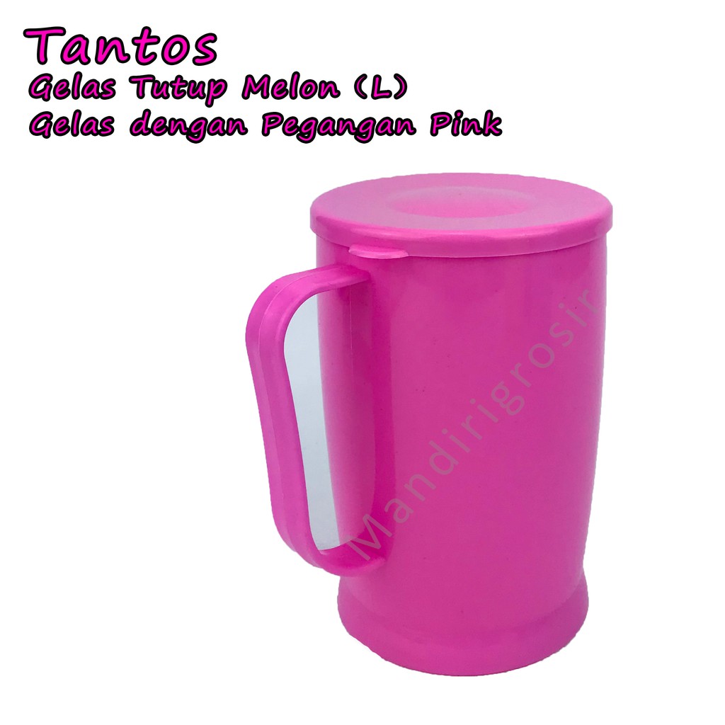 Cangkir dengan pegangan * Gelas Tutup Melon L * Pink * 5176GT