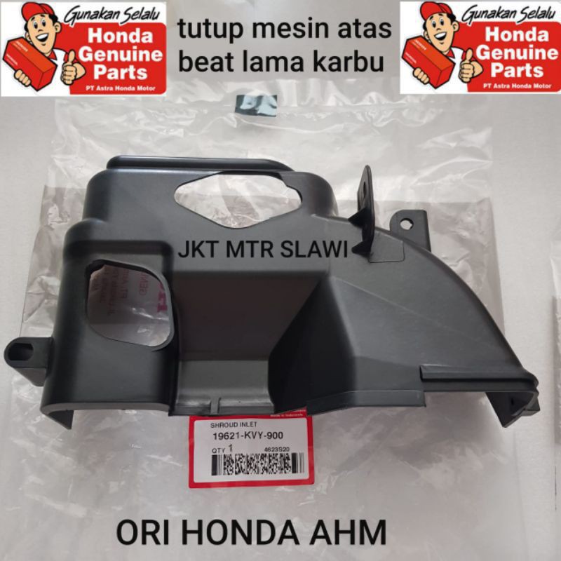 19621-KVY-900 cover tutup mesin atas dapat sesuai gambar beat karbu kvy asli Honda