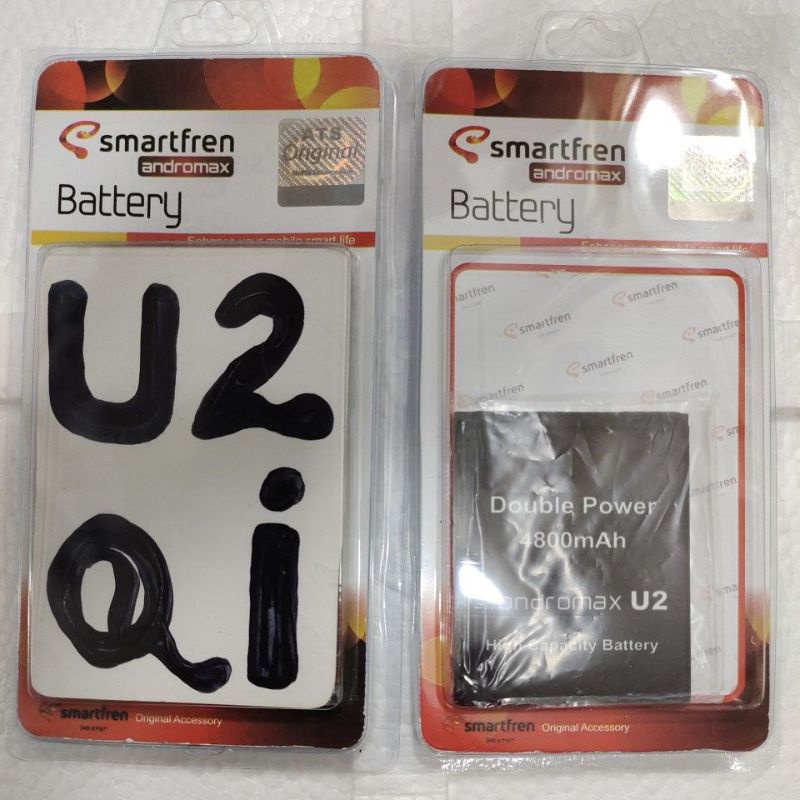 Baterai battery batrai batre Andromax U2 Andromax Qi original