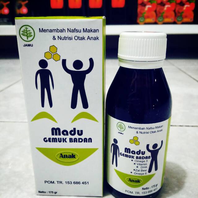 Madu Gemuk Badan Madu Penggemuk Badan Anak Nutrisi Kecerdasan Anak Al Mabruroh
