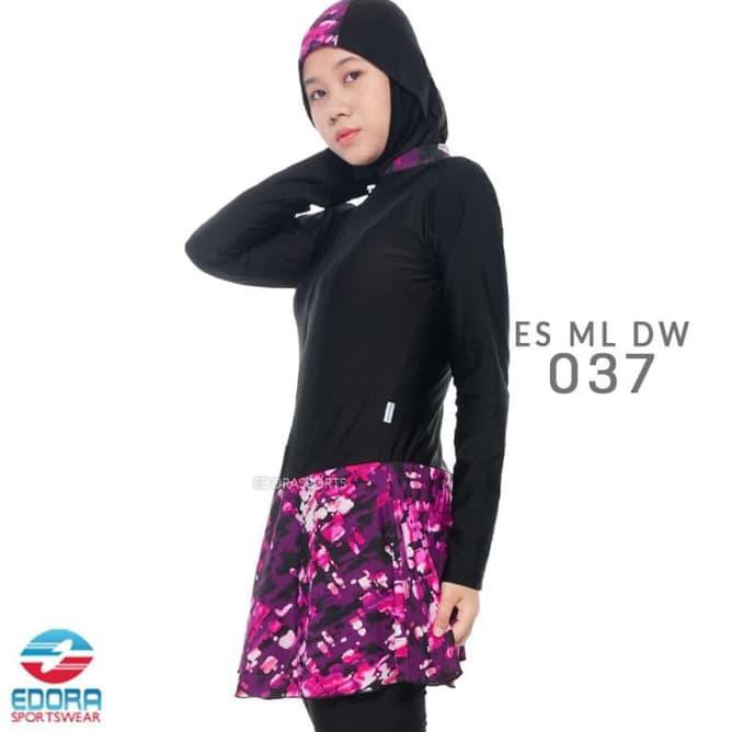 Bmxz Baju Renang Muslim Muslimah Wanita Dewasa Es-Ml-Dw-019 - M Lu2V