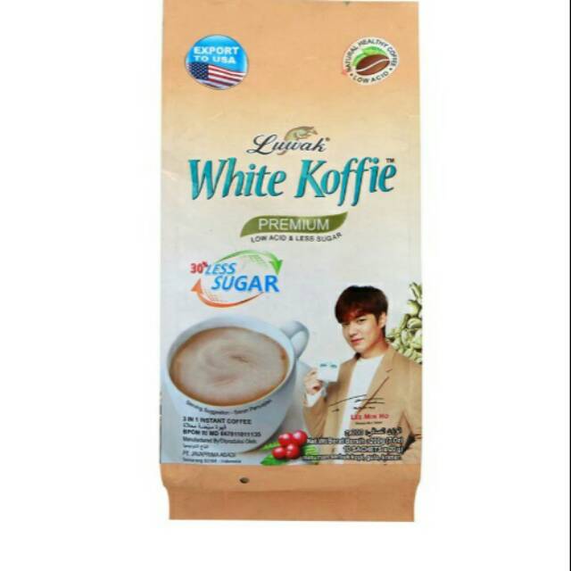 

Luwak White koffe less sugar 10x20g