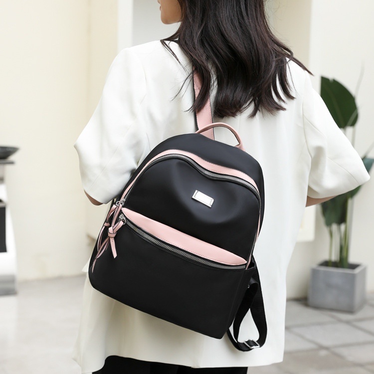 TAS RANSEL WANITA IMPORT BACKPACK ANTI AIR HITAM SAMERNA TA637B5 GENDONG PUNGGUNG SEKOLAH KULIAH KERJA FASHION KOREA REMAJA KEKINIAN BRANDED BATAM PREMIUM