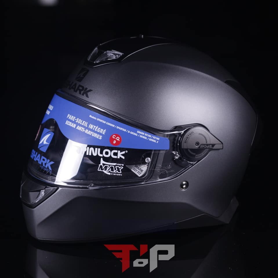 SHARK SKWAL 2 GREY BLACK MATTE