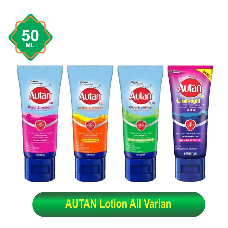 Autan Lotion Anti Nyamuk All Varian -50ml