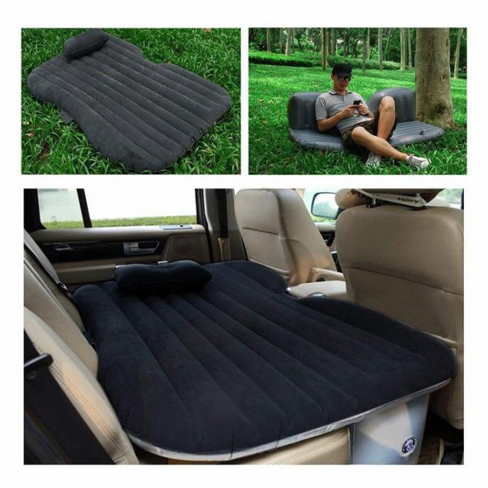 Kasur Mobil Angin + Pompa+bantal Kasur Mobil Matras Mobil Car Bed