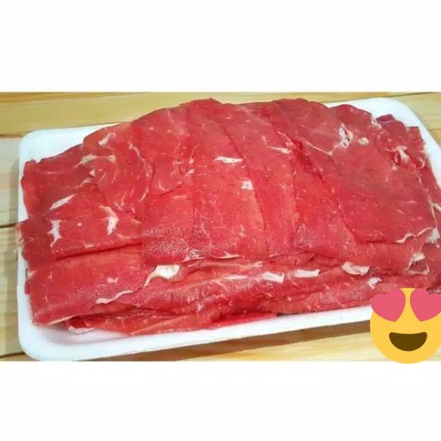 

SUKIYAKI BEEF TANPA LEMAK PREMIUM SLICE