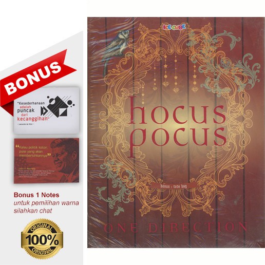 Buku HOCUS POCUS ONE DIRECTION - Bonus Totebag
