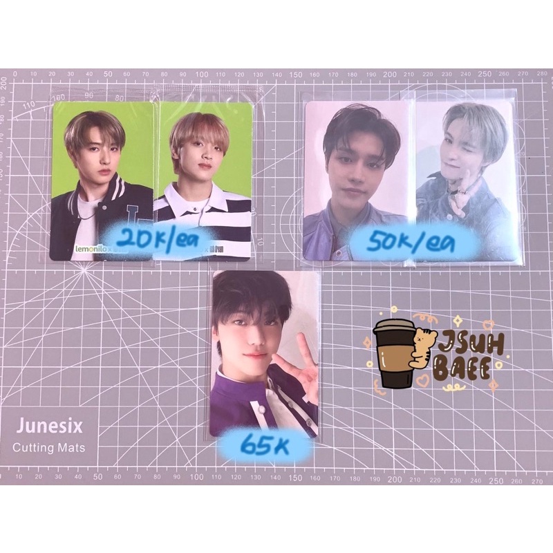 Photocard/PC NCT Jaemin SG 2022 keycard Taeil pb universe, Yangyang jewel universe, Renjun lemonilo,