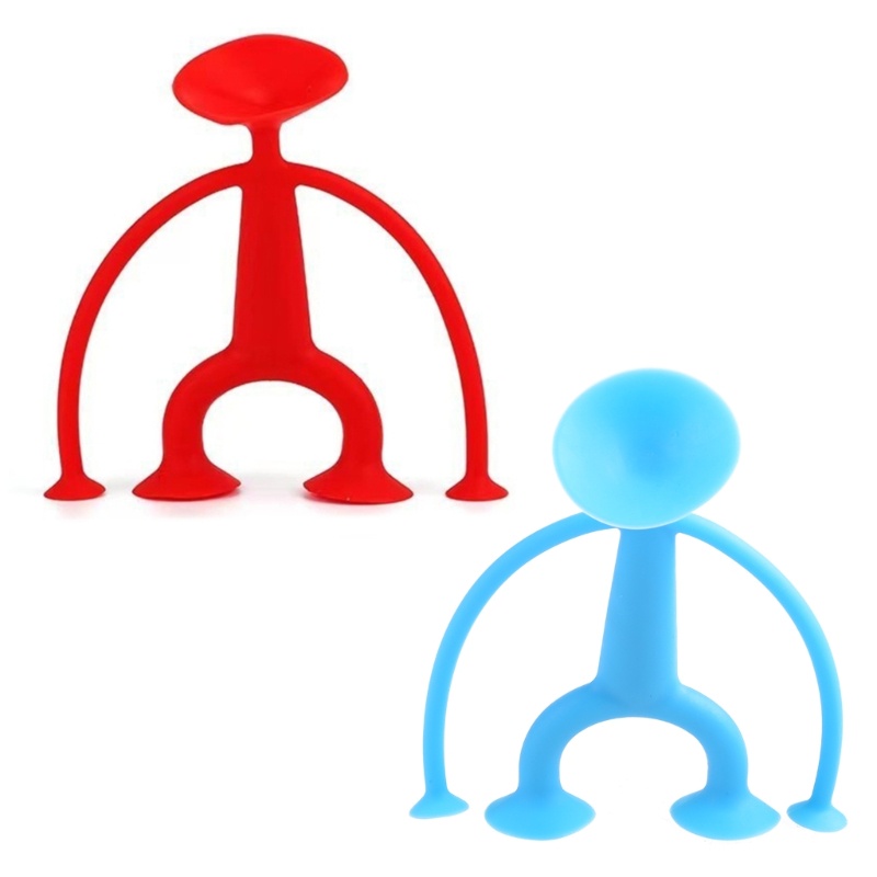 Mary Kartun Suction Cup Untuk Pop Fidget Animal Figure Mainan Pesta Anak Favor Sensory Building Block Silikon Lembut Kecemasan