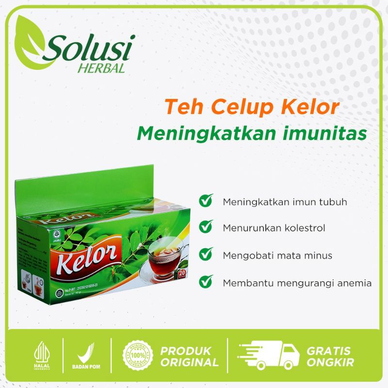 

Teh Celup Daun Kelor / K Lor Darusyifa