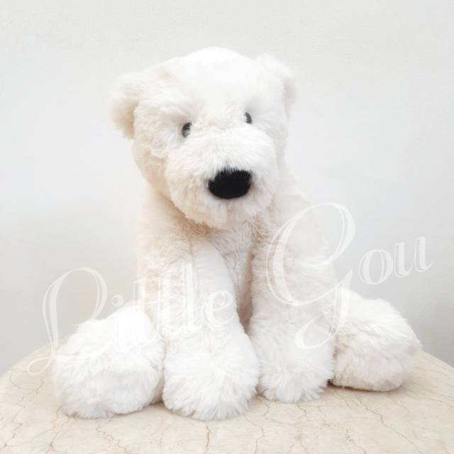 Boneka Jellycat Perry Polar Bear ( Boneka Beruang Bayi / Anak )