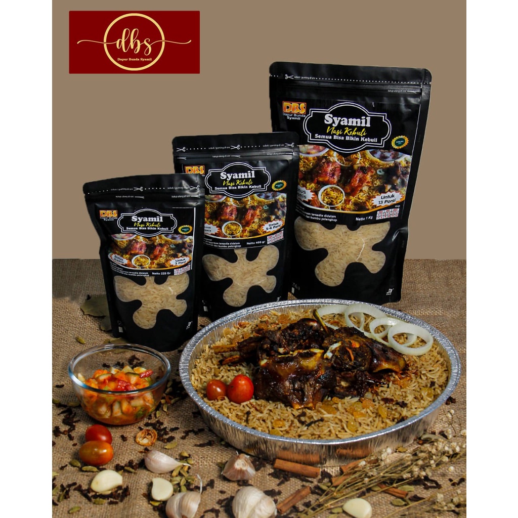 

Beras Basmati + Bumbu Kebuli 225 gra