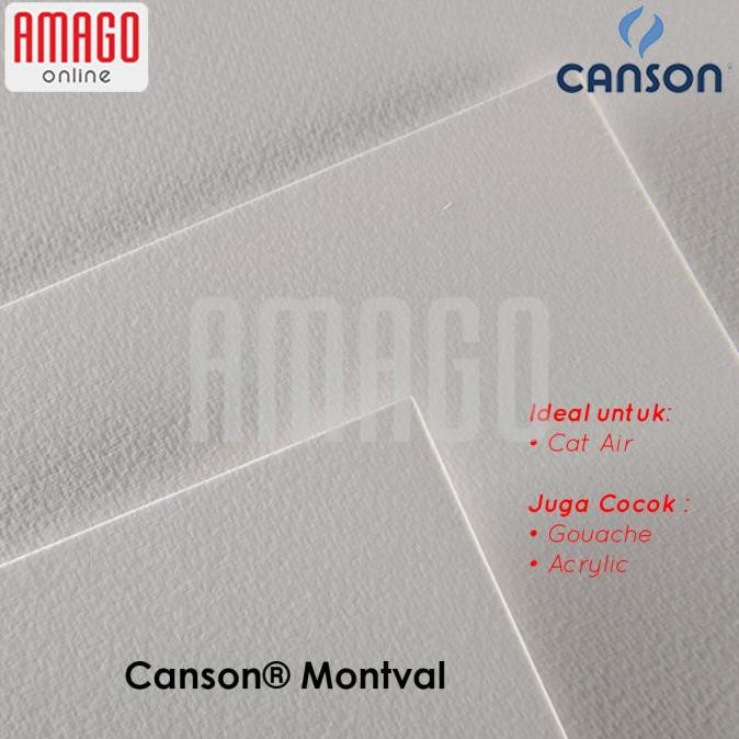 

Sale!!! Canson Montval - 12 Sheets - 24X32 Cp - 300G (Pad) - 200807319 Gilaa!!!