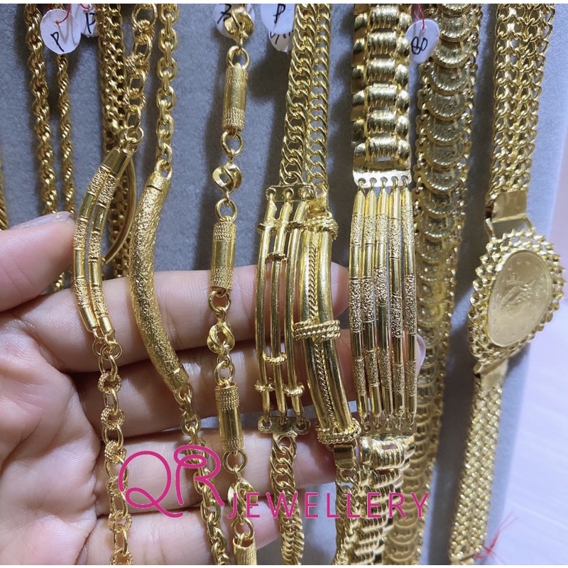 gelang rantai emas penang replika emas 24k replika emas london