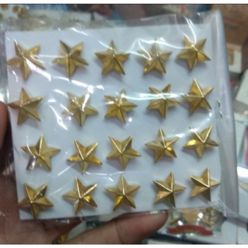 Pin Bintang Satu Baret