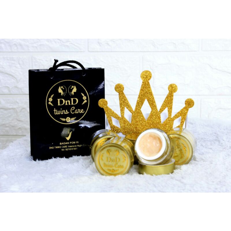 Cream DND Twinscare + Serum vit E..  FREE Hair mask creambath.