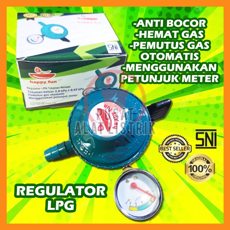 REGULATOR GAS METER SNI REGULATOR KOMPOR GAS / REGULATOR KOMPOR SNI