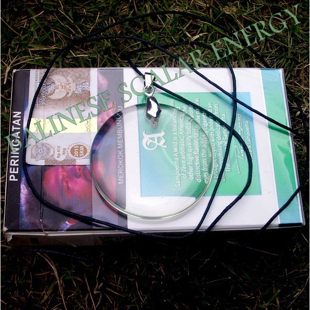 PENDANT CLEAR & PURE SCALAR ENERGY