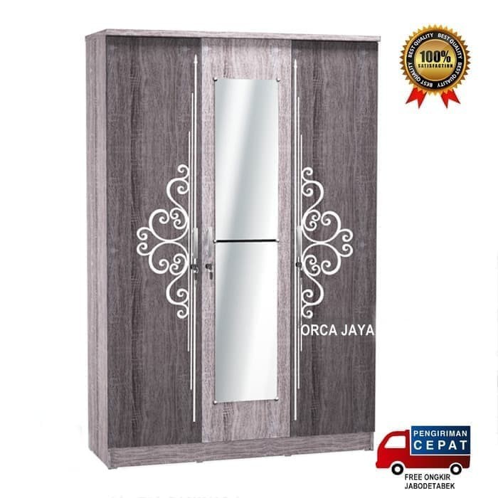 Lemari Pakaian 3 Pintu LCBP Sasha F