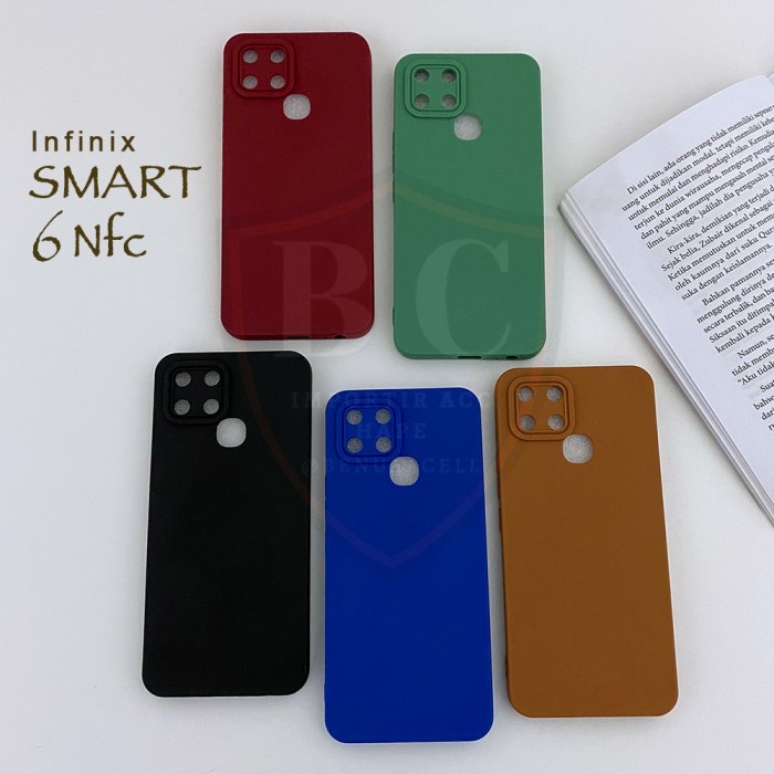 CASE INFINIX SMART 6 NFC - SOFTCASE PRO CAMERA INFINIX SMART 6 NFC SMART 6 HD