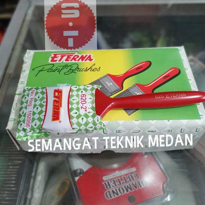 

Diskon 620 Kuas Cat Paint Brush 50 Mm 2" 2 " Inch Kuas Eterna 620 Smtt1 Ayo Beli