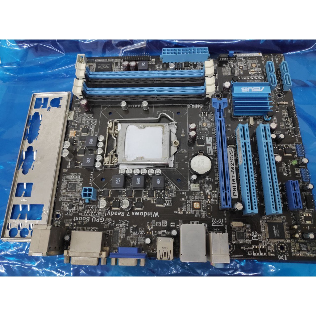 MAINBOARD ASUS LGA 1155 ASUS P8H61-M2/C/SI 4 Slot Ram DDR3 Motherboard