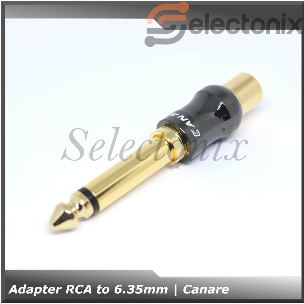 Adapter RCA to 6.35mm (1/4&quot;) | Canare