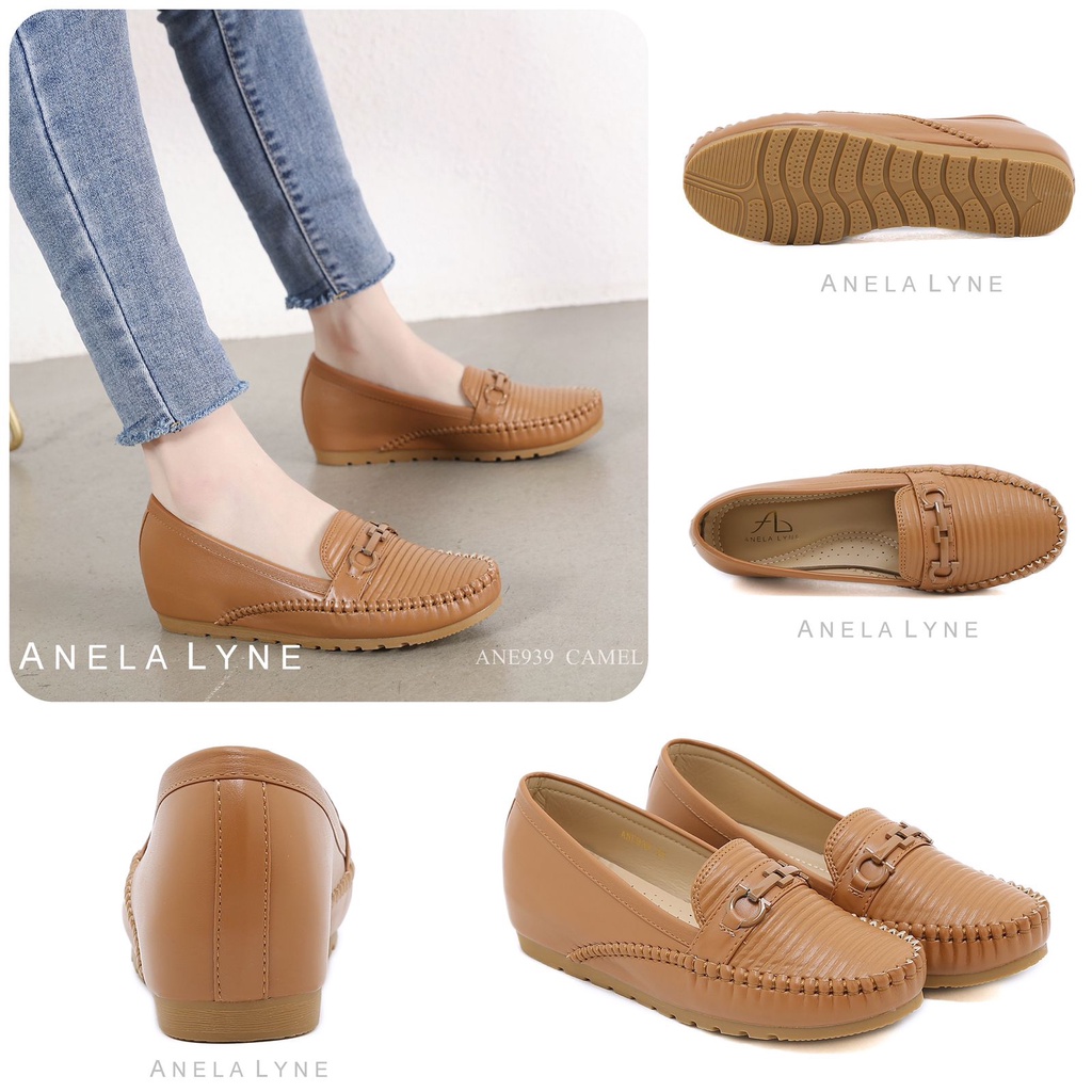 ANELA LYNE CYNARA SEPATU WEDGES ANE939 ORIGINAL