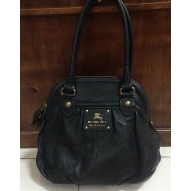 Preloved Authentic Burberry Blue Label Leather Bag
