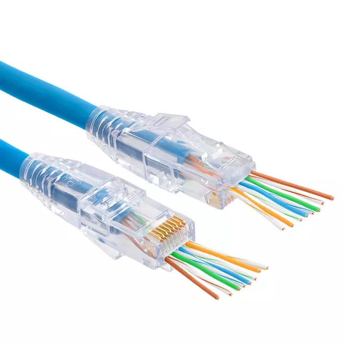 Konektor RJ45 Cat6 Vascolink Gold Ez Lite / Anti Gagal / ECERAN