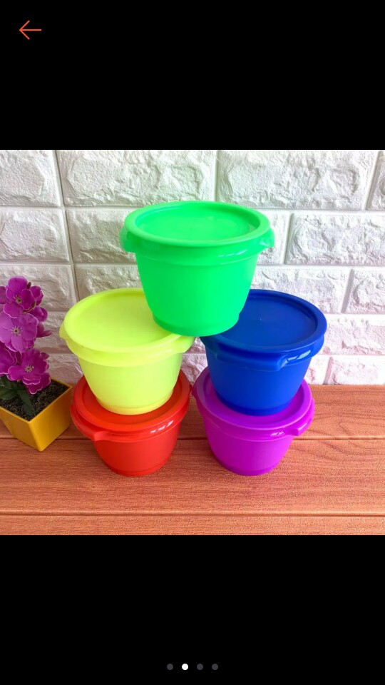 [ Indra ] Toples Mangkok / Tempat Penyimpanan Makanan/ Mangkok Tutup / Murah