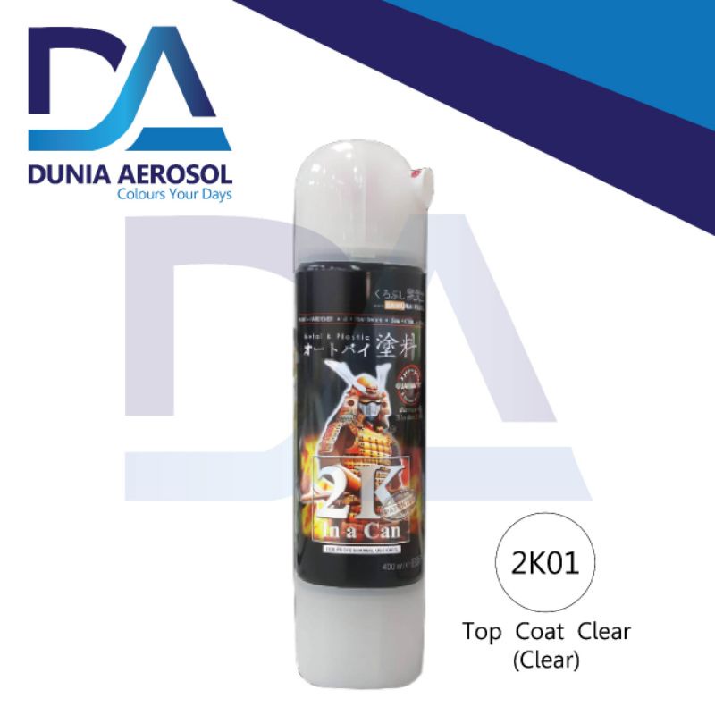 Samurai Paint 2K Top Coat Clear 2K01 Clear Glossy